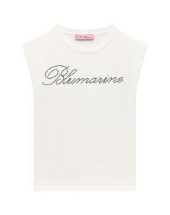 Хлопковая футболка Blumarine