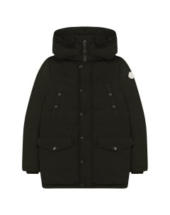 Пуховая парка с капюшоном Moncler enfant