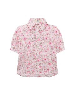 Хлопковая блузка Фламинго Zhanna & anna