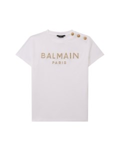 Хлопковая футболка Balmain