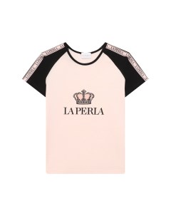 Хлопковая футболка La perla
