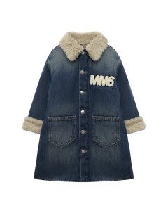 Джинсовое пальто Mm6