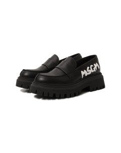 Кожаные лоферы Msgm kids