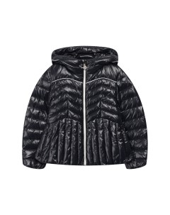 Пуховая куртка на молнии с капюшоном Moncler enfant