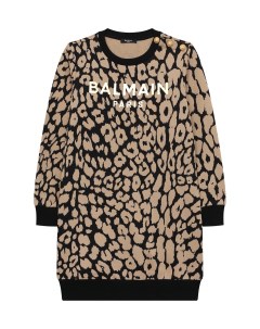 Хлопковое платье Balmain