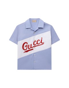 Хлопковая рубашка Gucci