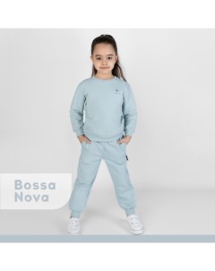 Костюм свитшот и брюки для девочки 077МП 461 Bossa nova