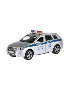 Машина металлическая Audi Q7 Полиция 12 см Технопарк