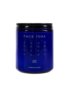 Ароматическая свеча Aqua из серии 4 стихии 200 гр Face yoga