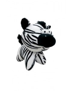 Плюшевая игрушка для собак Глазастая зебра с пищалкой 100 г Papillon