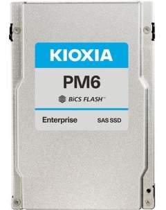 Накопитель SSD 2 5 KPM61VUG3T20 PM6 V 3 2TB SAS 24Gb s BiCS FLASH TLC 4150 2450MB s IOPS 595K 240K M Toshiba (kioxia)