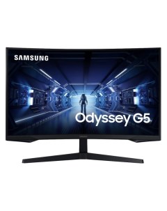 Монитор игровой Samsung Odyssey G5 27 VA 2560x1440 144Гц черный C27G55TQBI Odyssey G5 27 VA 2560x144