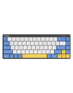 Игровая клавиатура Dareu EK868 White Blue Yellow Brown Sw русская раскладка EK868 White Blue Yellow 