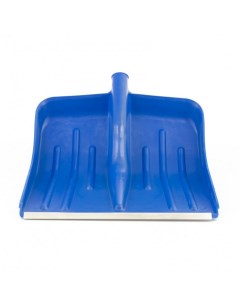 Лопата для уборки снега 61618 пластиковая синяя 420х425 мм без черенка Лопата для уборки снега 61618 Сибртех