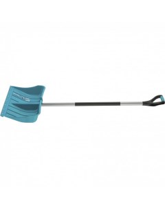 Лопата для уборки снега LUXE 615685 пластиковая 540х375х1520 мм стальной черенок Palisad
