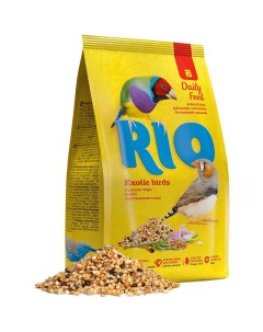 Корм для птиц для экзотических птиц амадины и т п 1кг Rio