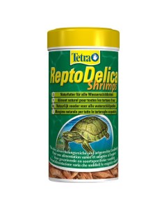 Корм для рептилий Repto Delica Shrimps с креветками для водных черепах 250мл Tetra