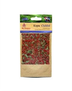 Корм для рыб Cichlid Хлопья для всех видов цихдлид Ms.octopus