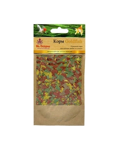 Корм для рыб Goldfish хлопья для золотых рыбок Ms.octopus