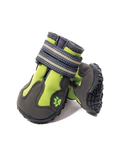 Ботинки для собак L, зеленые, 65х55х60мм (уп.4шт.) Триол