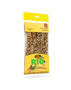 Лакомство для птиц Сенегальское просо в колосьях 100г Rio