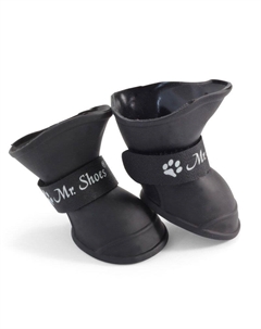 Сапожки для собак черные 5,5х4,5х5,5см Триол