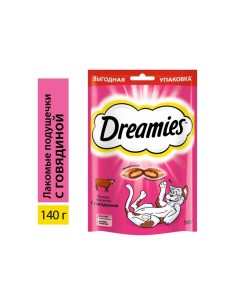 Лакомство для кошек с говядиной 140г Dreamies