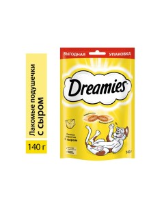 Лакомство для кошек с сыром 140г Dreamies