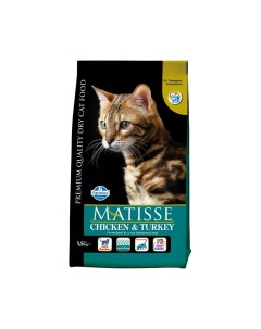 Корм для кошек Matisse курица индейка сух 1 5кг Farmina