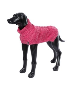 Свитер для собак Melange Knitwear розовый размер S Rukka
