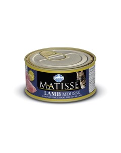 Корм для кошек Matisse мусс с ягненком банка 85г Farmina