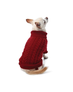 Свитер для собак Хакасия L, бордовый, размер 35см Gamma