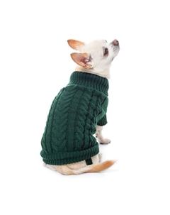 Свитер для собак Тайга M, зеленый, размер 30см Gamma