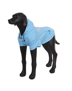 Толстовка для собак Summer college размер 40см L голубая Rukka