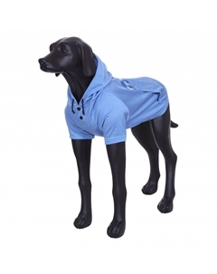 Толстовка для собак Thrill Technical Sweater голубая размер L 42,5см Rukka