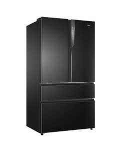 Холодильник Side by Side HB25FSNAAARU black inox Haier