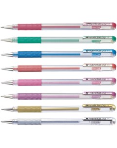 Ручка гелевая Hybrid gel Grip 0 8 мм стержень розовый Pentel