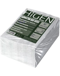 Салфетки для впитывания жидкостей Higen