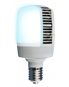Лампа светодиодная E40 70W 4000K матовая LED M105 70W NW E40 FR ALV02WH UL 00001813 Uniel