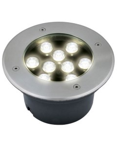 Ландшафтный светодиодный светильник ULU B12A 9W 2700K IP67 Grey UL 00006826 Uniel