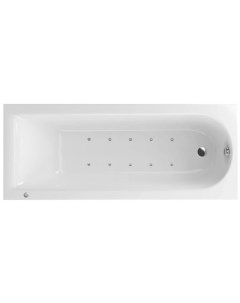 Акриловая ванна Aurum 150х70 белая с аэромассажем Actima