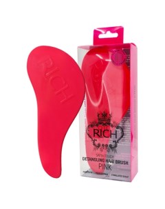 Satin Touch Detangling Brush Hot Pink Щетка для волос розовая Rich