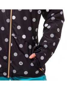 Куртка для сноуборда Womens Jacket Coralie Black Dots Horsefeathers®