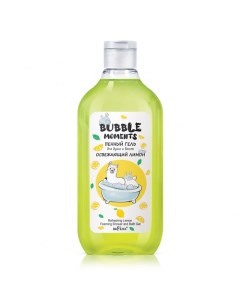 Пенный гель для душа и ванны Освежающий лимон Bubble Moments 300 Белита