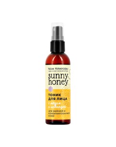 Тоник для лица SUNNY HONEY с мёдом и лавандой для жирной и комбинированной кожи 100 г Дом природы