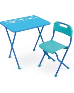 Комплект Алина дет 3 7 лет стол стул пластм выс 57 см голубой КА2 Г Nika-kids