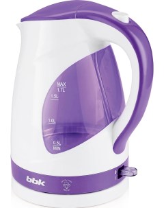 Чайник электрический EK1700P white purple Bbk