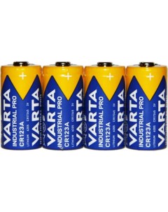 Батарейка INDUSTRIAL PRO CR123A 06205101511 Shrink 4 Lithium 3V Varta