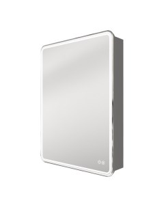 Зеркальный шкаф CS00084317 1П 600х800 с подсветкой подогрев сенсорный выключатель Azario