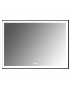 Зеркало AZ Z 059CS 1000х700 сенсорный выключатель с функцией диммера в алюминиевом корпусе черного ц Azario